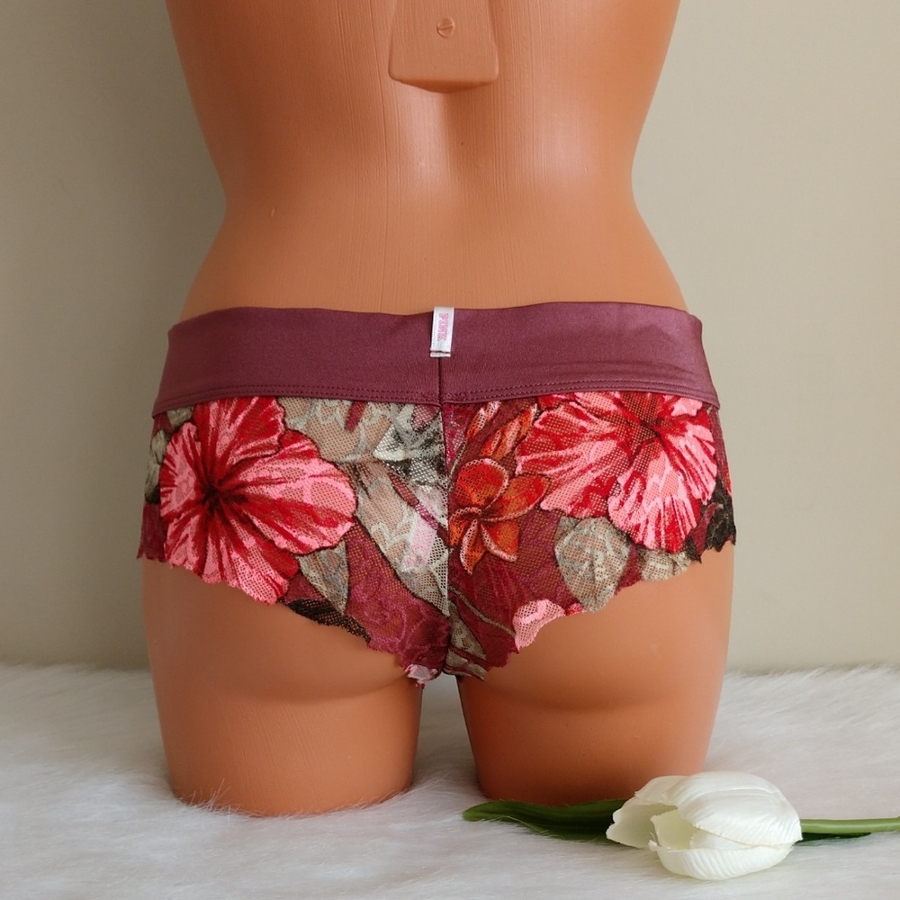 Size M🌺PINK VICTORIA'S SECRET CHEEKSTER - Picture 3 of 5
